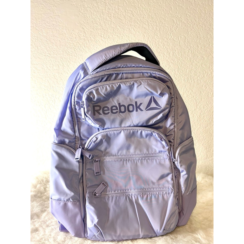 NWOT Reebok Unisex Adult Winter 16" Laptop Backpack, Sweet Lavender
